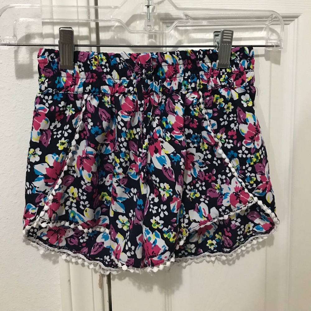 Floral print shorts (XS)